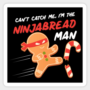 Ninjabread Man Gingerbread Man Sticker